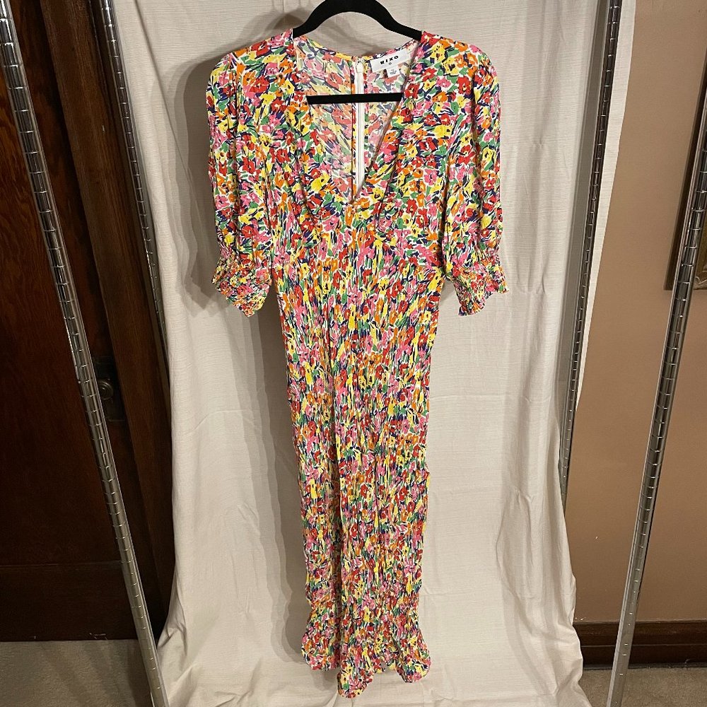 RIXO x Target Floral Puff Sleeve Dress